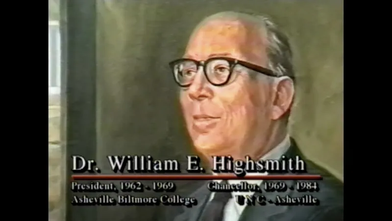 Chancellor William Highsmith Portrait Unveiling